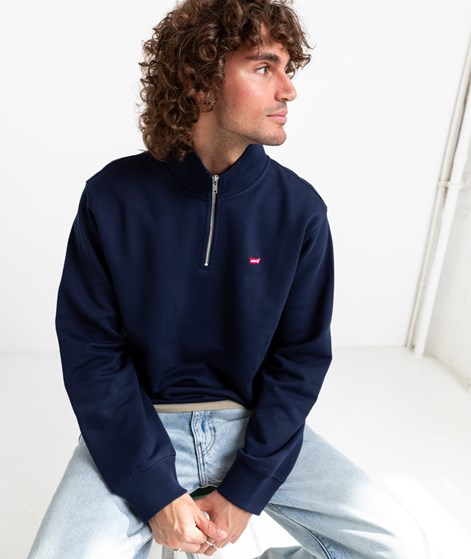 LEVI`S® Original Hm 1/4 Zip Sweater Dunkelblau