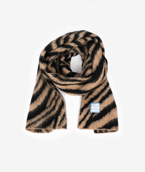 KAUF DICH GLÜCKLICH Schal Tigermuster