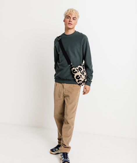 KAUF DICH GLÜCKLICH Sweater Khaki aus Bio-Baumwolle