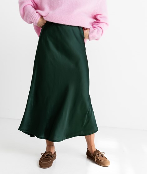 KAUF DICH GLÜCKLICH Fließender Rock Dunkelgrün