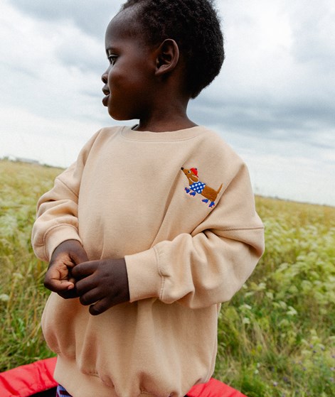 KAUF DICH GLÜCKLICH KIDS Sweater Dackel aus Bio-Baumwolle