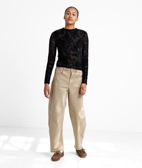 YAS YASLua Ankle Jeans Beige