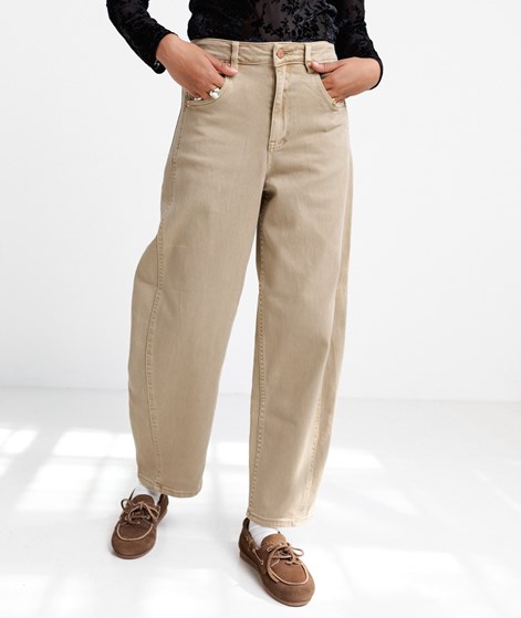 YAS YASLua Ankle Jeans Beige