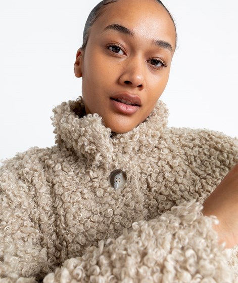 YAS YASPelico Jacke Beige