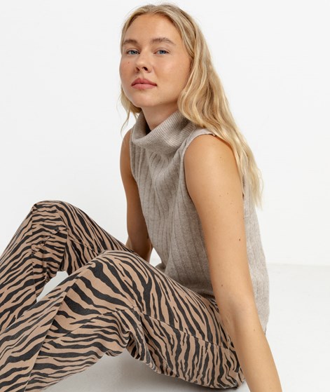 VILA VIBeluna High Neck Pullunder Beige