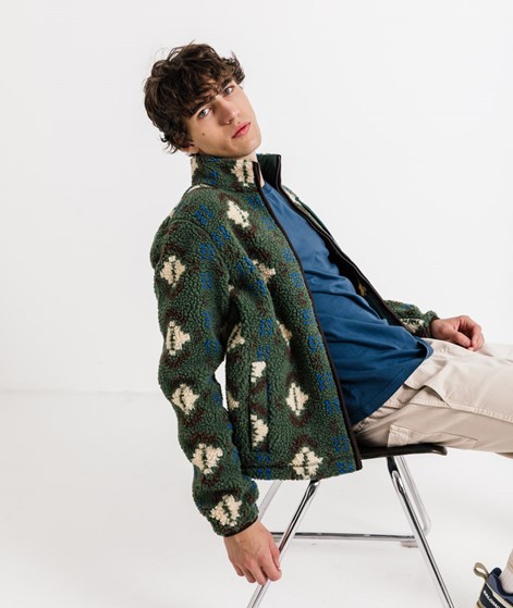 REVOLUTION Pocket Teddy Jacke Grün