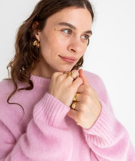 KAUF DICH GLÜCKLICH Pullover Hellrosa