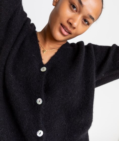 KAUF DICH GLÜCKLICH Cardigan Schwarz