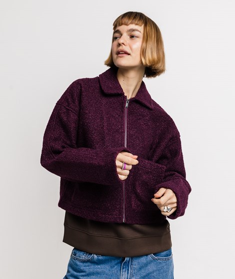 VILA VIJadas Zipper Jacke Bordeauxrot