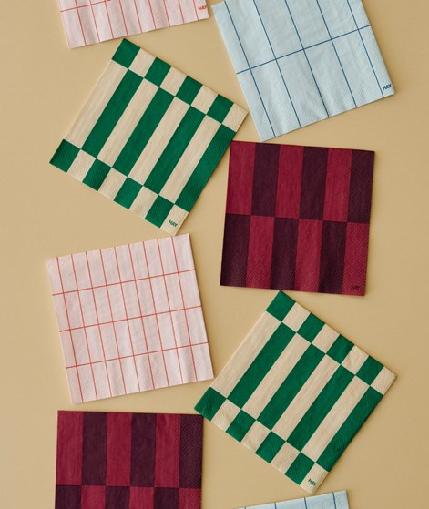 HAY Cocktail Servietten Blau