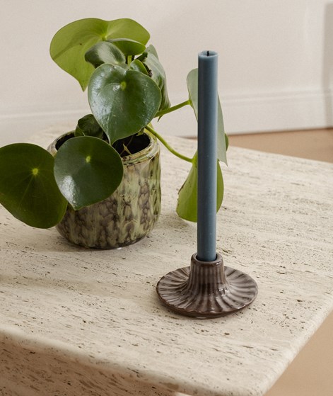 2HAVE Süss Kerzenhalter (5x12) Schokobraun