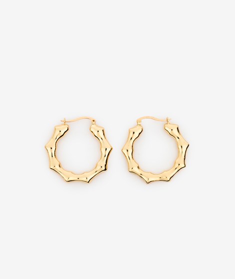 EBBA Ohrringe Gezackt Gold