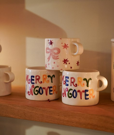 ANNA + NINA Merry Hangover Tasse mehrfarbig
