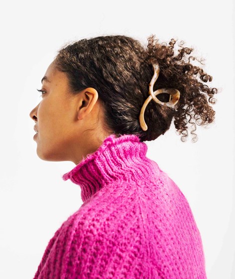 EBBA Haarclip Braun Beige Farbverlauf