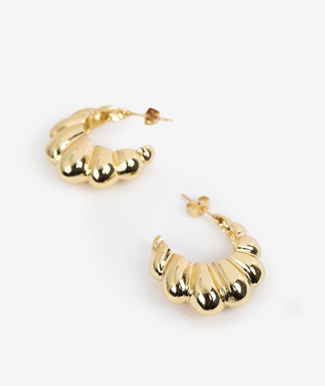 EBBA Ohrringe Geschichtet Gold