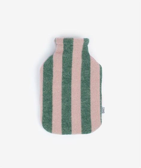COUDRE BERLIN Wärmflasche Grün Rosa gestreift