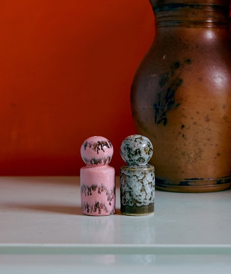 HKLIVING 70s Ceramics: Pfeffer & Salz Streuer (2er-Set)