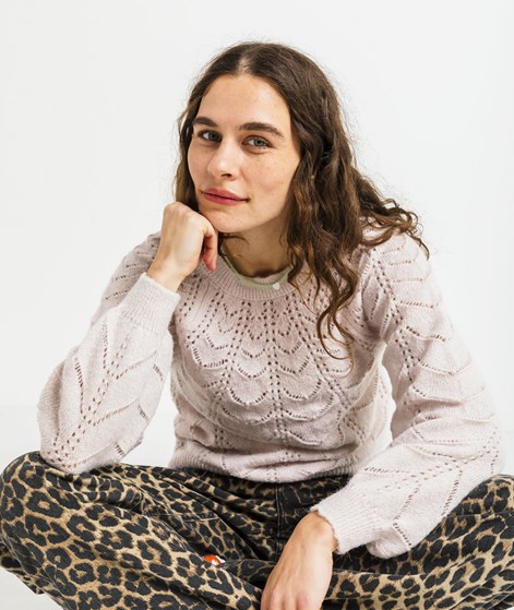 VILA VITuli O-Neck Pullover Beige