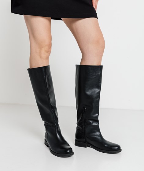 KAUF DICH GLÜCKLICH Lederstiefel schwarz