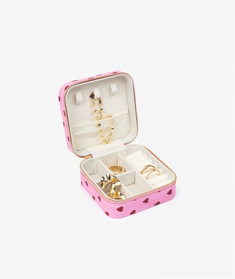 YUKU Schmuck Box Herzchen Rosa