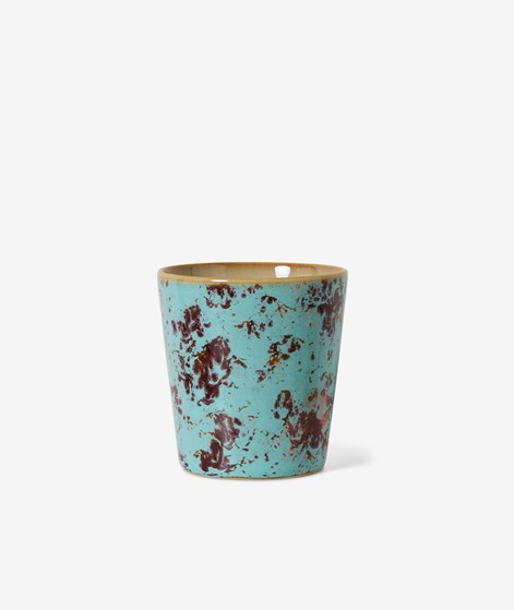 HKLIVING 70s Ceramics: Coffee Becher Blau