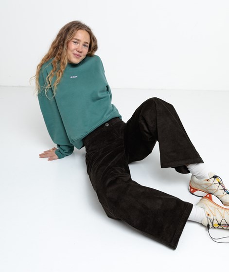 KAUF DICH GLÜCKLICH Cordhose Dunkelgrün