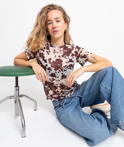 KAUF DICH GLÜCKLICH T-Shirt Kuhprint aus recyceltem Polyester