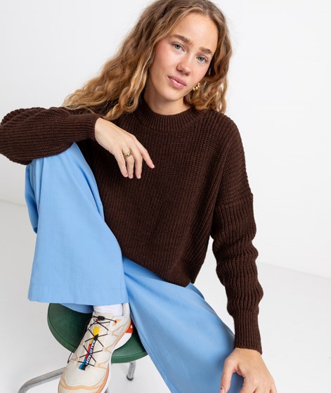 KAUF DICH GLÜCKLICH Pullover Braun