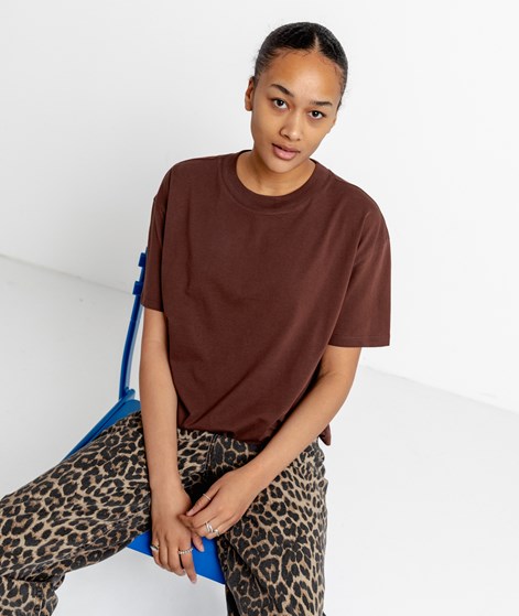 KAUF DICH GLÜCKLICH T-Shirt Braun aus Bio-Baumwolle