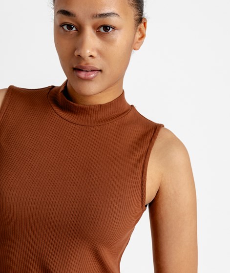 KAUF DICH GLÜCKLICH Top Braun aus Viskose (LENZING&trade; ECOVERO&trade;)