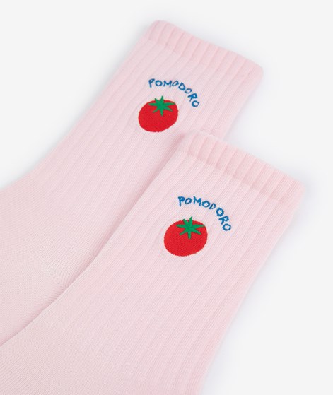KAUF DICH GLÜCKLICH Tennissocke Pomodoro (Gr. 36-41) aus Bio-Baumwolle