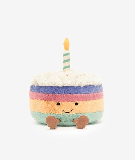 JELLYCAT Amuseables Rainbow Birthday Cake