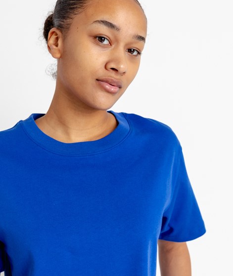 KAUF DICH GLÜCKLICH T-Shirt Royalblau aus Bio-Baumwolle