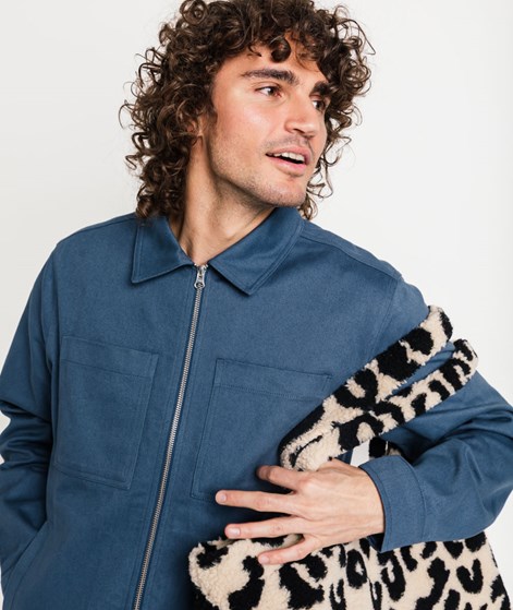 KAUF DICH GLÜCKLICH Overshirt Marineblau