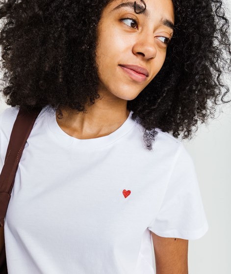 KAUF DICH GLÜCKLICH T-Shirt Herz aus Bio-Baumwolle